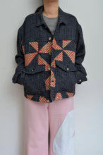 Load image into Gallery viewer, 代官山 蔦屋書店出品中/HERRINGBONE LINEN WOOL QUILTED WORK BLOUSON