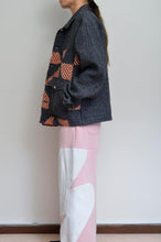 Load image into Gallery viewer, 代官山 蔦屋書店出品中/HERRINGBONE LINEN WOOL QUILTED WORK BLOUSON