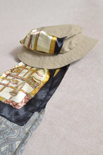 Load image into Gallery viewer, SCARF DROOPY BAGUETTE HAT / BEG