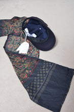 Load image into Gallery viewer, SCARF DROOPY CAP / 25SS_NAVY_03