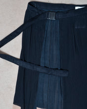 Load image into Gallery viewer, PLEATED WRAP SK_BLACK