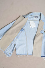 Load image into Gallery viewer, DENIM * MELTON BLOUSON_BEIGE_MIND GAME