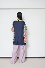 画像をギャラリービューアに読み込む, W SLEEVE TOPS_NAVY / A