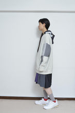 画像をギャラリービューアに読み込む, PATCH HOODIE/L GRY/WALKIN_01
