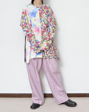 Load image into Gallery viewer, W SLEEVE TOPS_NAVY / A