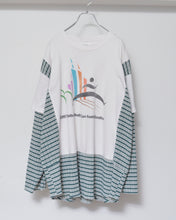 Load image into Gallery viewer, Fake layered T-shirt / ASSORTED_B