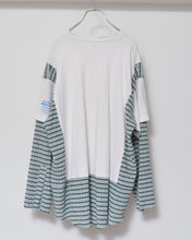 Load image into Gallery viewer, Fake layered T-shirt / ASSORTED_B
