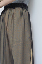 Load image into Gallery viewer, CHIFFON LONG SK 01/BLK