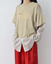 Load image into Gallery viewer, Fake layered T-shirt / ASSORTED_G