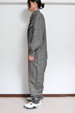Load image into Gallery viewer, LINEN WOOL JUMP SUIT / BRWN_03