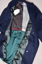 画像をギャラリービューアに読み込む, MELTON P-COAT_NAV/YELLOW_02size