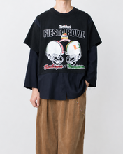 이미지를 갤러리 뷰어에 로드 , Fake layered T-shirt / BLACK_C