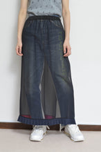 Load image into Gallery viewer, CHIFFON LONG SK 00/BLK