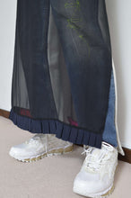 Load image into Gallery viewer, CHIFFON LONG SK 00/BLK
