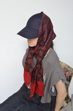 Load image into Gallery viewer, SCARF DROOPY CAP / 25SS_NAVY_04