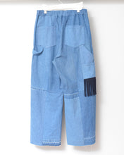 이미지를 갤러리 뷰어에 로드 , Fringe painter pants / denim easy 01 size / B