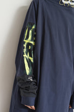 Load image into Gallery viewer, PATCH HI NECK T 02_NAVY / SLACK