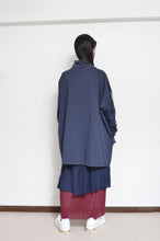 Load image into Gallery viewer, PATCH HI NECK T 02_NAVY / SLACK