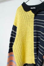 画像をギャラリービューアに読み込む, PANEL L/S POLO / SUMMER KNIT/02 size_B