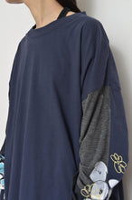 Load image into Gallery viewer, PATCH L/S T 02_NAVY / WALKIN
