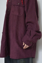 画像をギャラリービューアに読み込む, BANDANA FRINGE FAKE SUEDE SH / RED