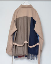 이미지를 갤러리 뷰어에 로드 , Muffler short blouson / Beige_B