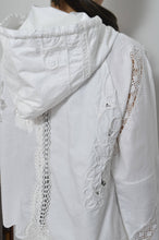画像をギャラリービューアに読み込む, TABLE CLOTH ZIP-UP HOODIE/WHT/01 size_002