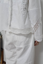 画像をギャラリービューアに読み込む, TABLE CLOTH ZIP-UP HOODIE/WHT/01 size_002