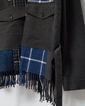 將圖片載入圖庫檢視器 Muffler short blouson / Charcoal_A