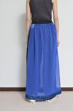 Load image into Gallery viewer, CHIFFON LONG SK 01/BLUE