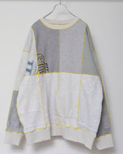 将图片加载到图库查看器,Panel sweat pullover contrast stitch / 02size_C