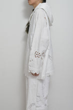 画像をギャラリービューアに読み込む, TABLE CLOTH ZIP-UP HOODIE/WHT/02 size_002
