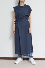 Load image into Gallery viewer, MESH ROBE OP / NAVY