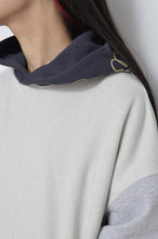 画像をギャラリービューアに読み込む, PATCH HOODIE/L GRY/HOUSE_02