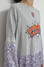 画像をギャラリービューアに読み込む, T FLORAL LONG OP/LIGHT/01 size