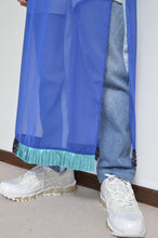 Load image into Gallery viewer, CHIFFON LONG SK 00/BLUE