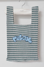 画像をギャラリービューアに読み込む, CHECK CONVINI-BAG_fab-graff/GREEN CHECK