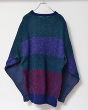 이미지를 갤러리 뷰어에 로드 , Sweat × knit switch pullover_B