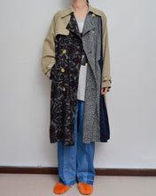 画像をギャラリービューアに読み込む, FLORAL TRENCH COAT/BEIGE/01 size A