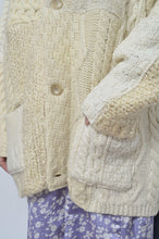 画像をギャラリービューアに読み込む, SWITCHING KNIT C/D(FISHERMAN'S SWEATER)_YELLOW_01size
