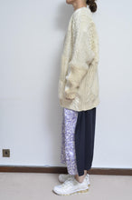 画像をギャラリービューアに読み込む, SWITCHING KNIT C/D(FISHERMAN'S SWEATER)_YELLOW_01size