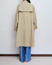 Load image into Gallery viewer, FLORAL TRENCH COAT/BEIGE/01 size B