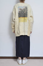 画像をギャラリービューアに読み込む, SWITCHING KNIT C/D(FISHERMAN'S SWEATER)_YELLOW_01size