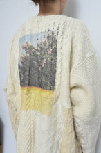 画像をギャラリービューアに読み込む, SWITCHING KNIT C/D(FISHERMAN'S SWEATER)_YELLOW_01size