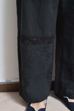 Load image into Gallery viewer, TABLE CLOTH WIDE PT BLACK/01size_002