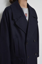 画像をギャラリービューアに読み込む, MELTON P-COAT_NAV/YELLOW_02size