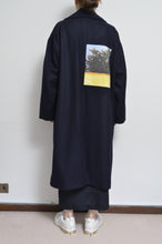 画像をギャラリービューアに読み込む, MELTON P-COAT_NAV/YELLOW_02size