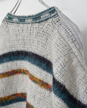 画像をギャラリービューアに読み込む, Sweat × knit switch pullover_H