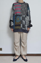画像をギャラリービューアに読み込む, SWITCHING KNIT P/O(COSBY SWEATER)_02size