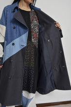 Load image into Gallery viewer, DENIM UNE UNE TRENCH COAT/LONG_01